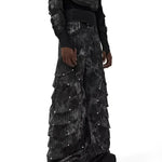 Opium Gothic Multi-Layer Wide Pants - Fuga Studios