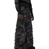 Opium Gothic Multi-Layer Wide Pants - Fuga Studios