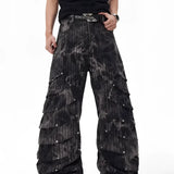 Opium Gothic Multi-Layer Wide Pants - Fuga Studios