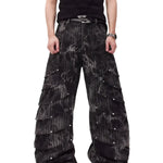 Opium Gothic Multi-Layer Wide Pants - Fuga Studios