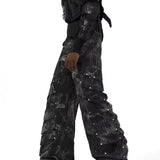 Opium Gothic Multi-Layer Wide Pants - Fuga Studios