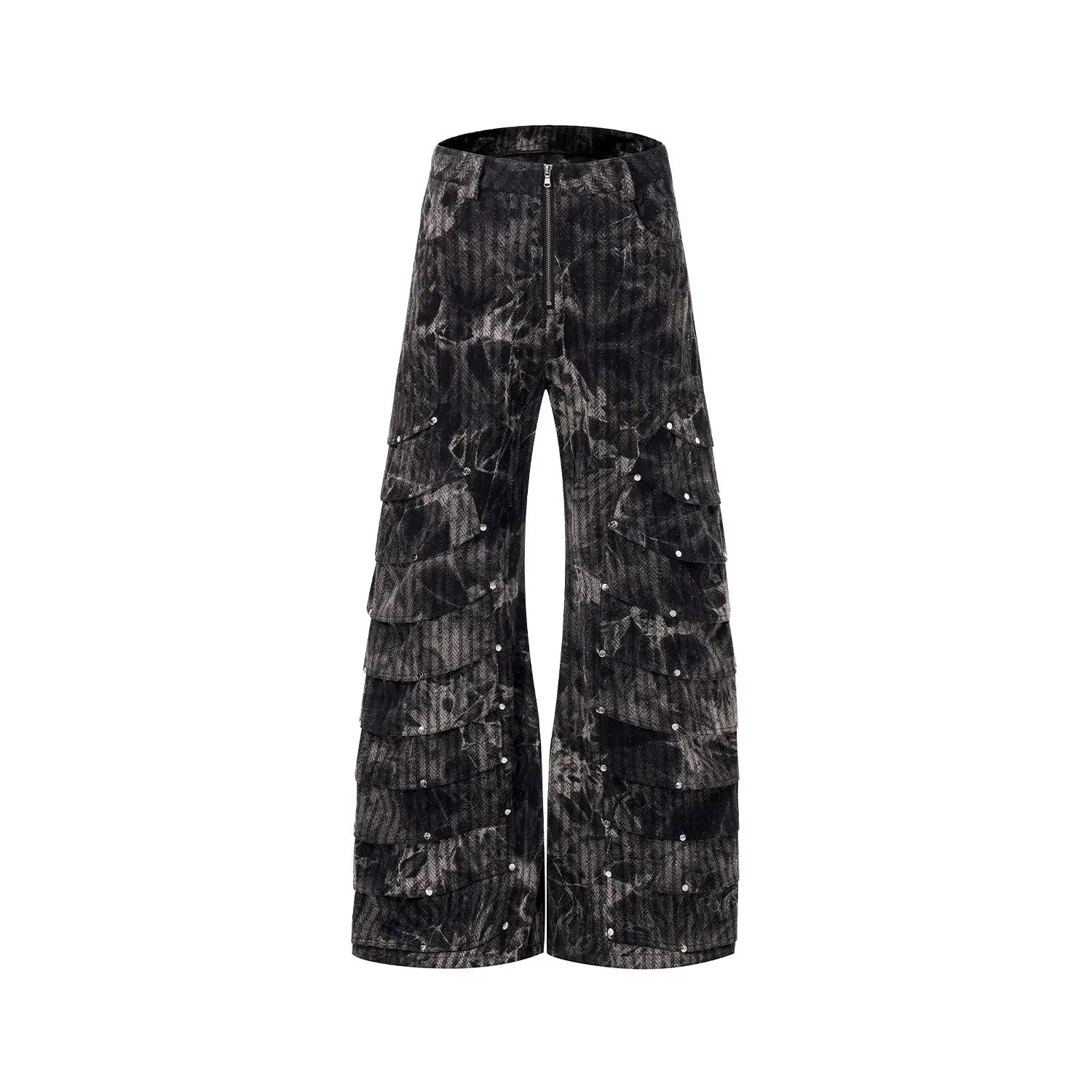 Opium Gothic Multi-Layer Wide Pants - Fuga Studios