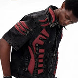 Opium Gothic Warrior Denim Set - Fuga Studios