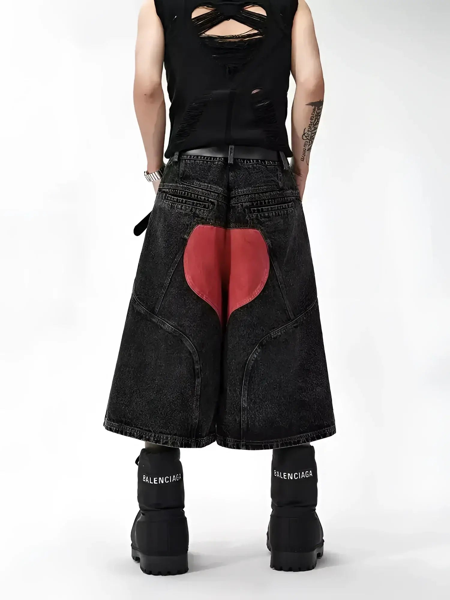 Opium Gothic Warrior Denim Set - Fuga Studios