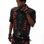 Opium Gothic Warrior Denim Set - Fuga Studios