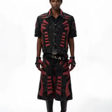 Opium Gothic Warrior Denim Set - Fuga Studios