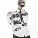 Opium Graffiti Statement Shirt - Fuga Studios