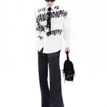 Opium Graffiti Statement Shirt - Fuga Studios