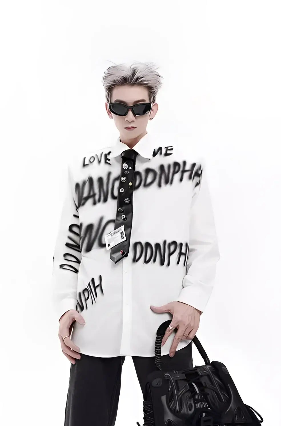 Opium Graffiti Statement Shirt - Fuga Studios