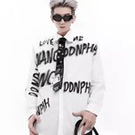 Opium Graffiti Statement Shirt - Fuga Studios