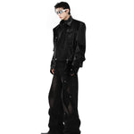 Opium Knitted Leather Jacket - Fuga Studios
