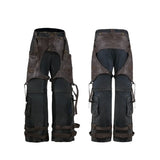 Opium Leather Harness Jeans - Fuga Studios