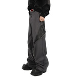 Opium Leather Zipper Trousers - Fuga Studios