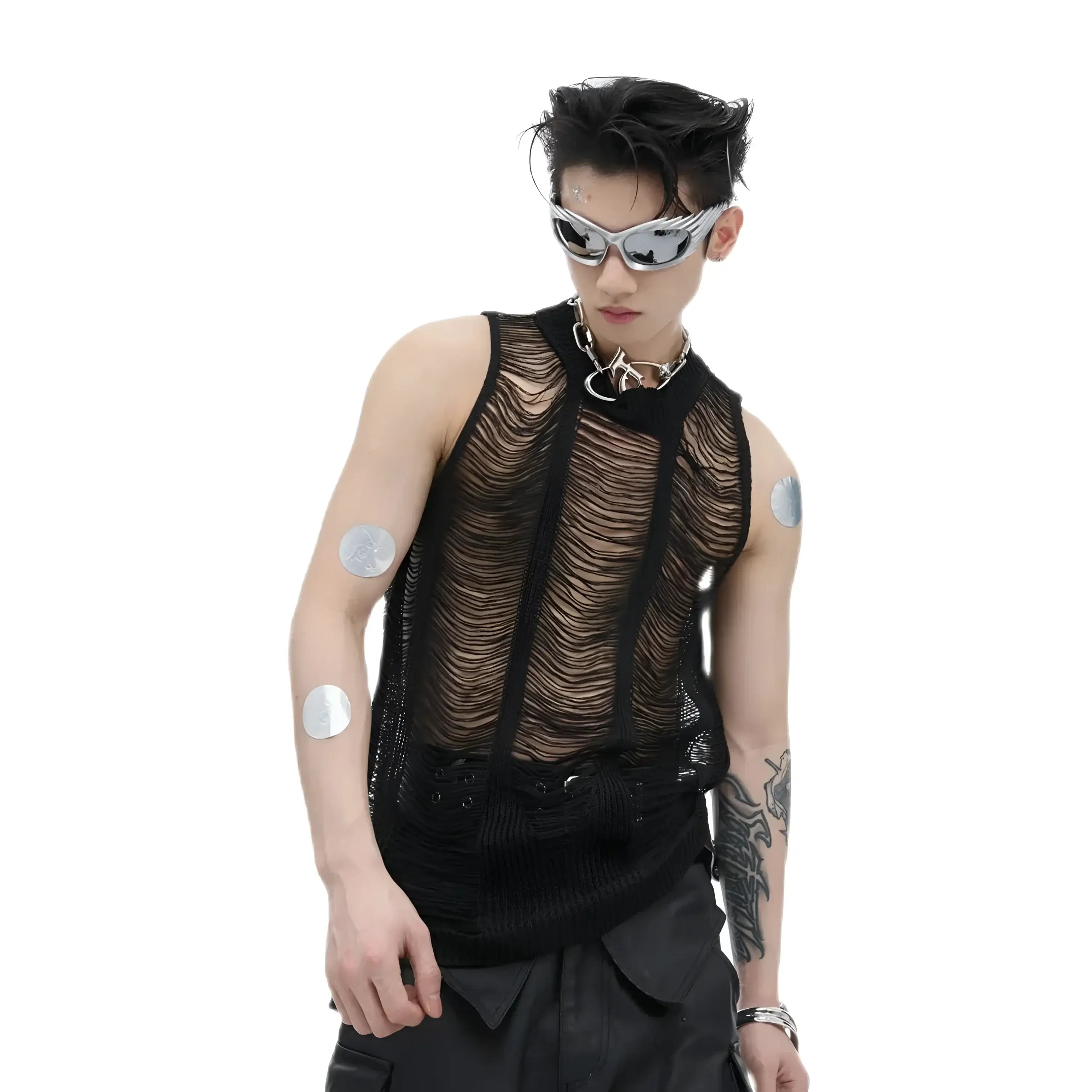 Opium Mesh Top - Fuga Studios