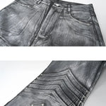 Opium Metallic Chevron Wide-Leg Pants - Fuga Studios