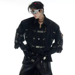 Opium Mountain Carved Thick Plush Shirt - Fuga Studios
