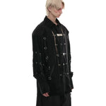 Opium Mountain Carved Thick Plush Shirt - Fuga Studios