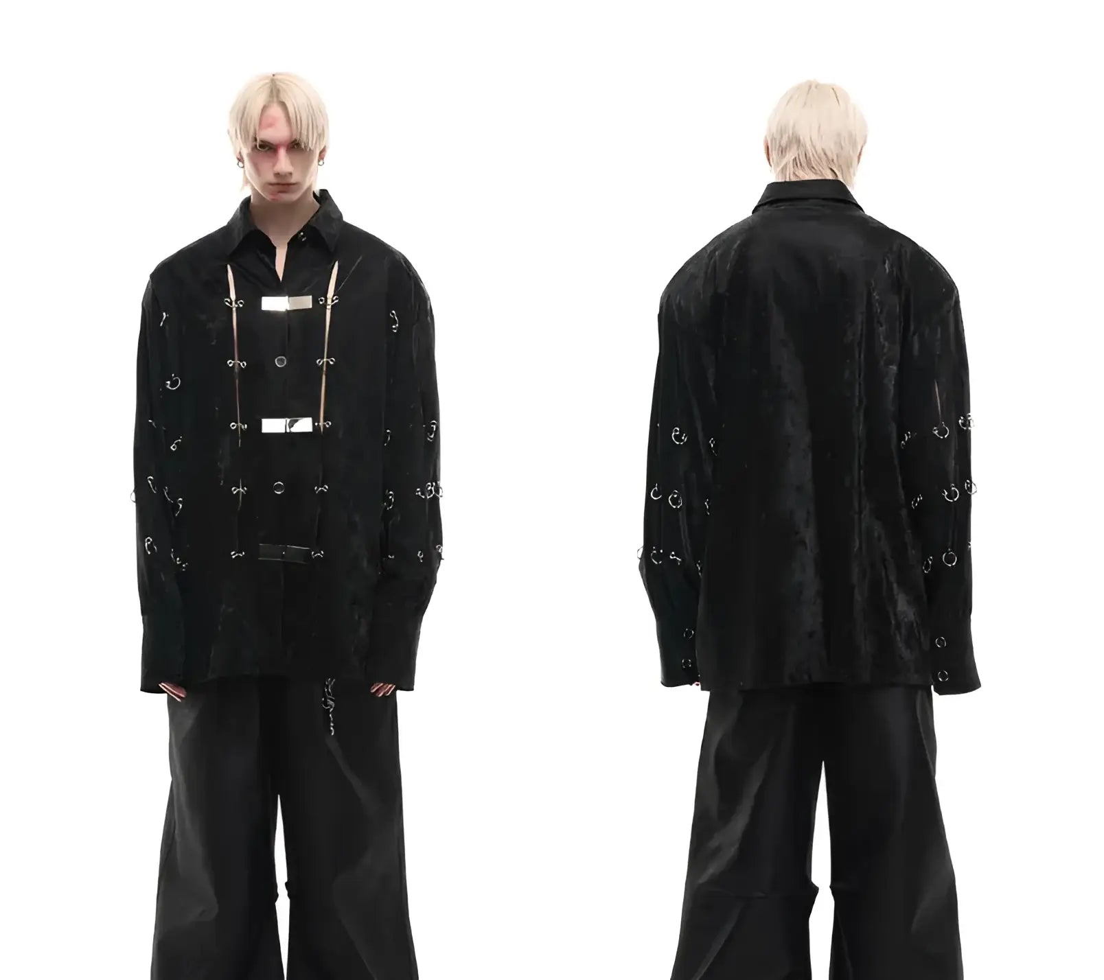 Opium Mountain Carved Thick Plush Shirt - Fuga Studios