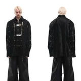 Opium Mountain Carved Thick Plush Shirt - Fuga Studios