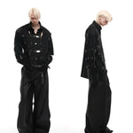 Opium Mountain Carved Thick Plush Shirt - Fuga Studios