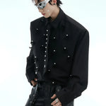 Opium Necktie Pearl Shirt - Fuga Studios