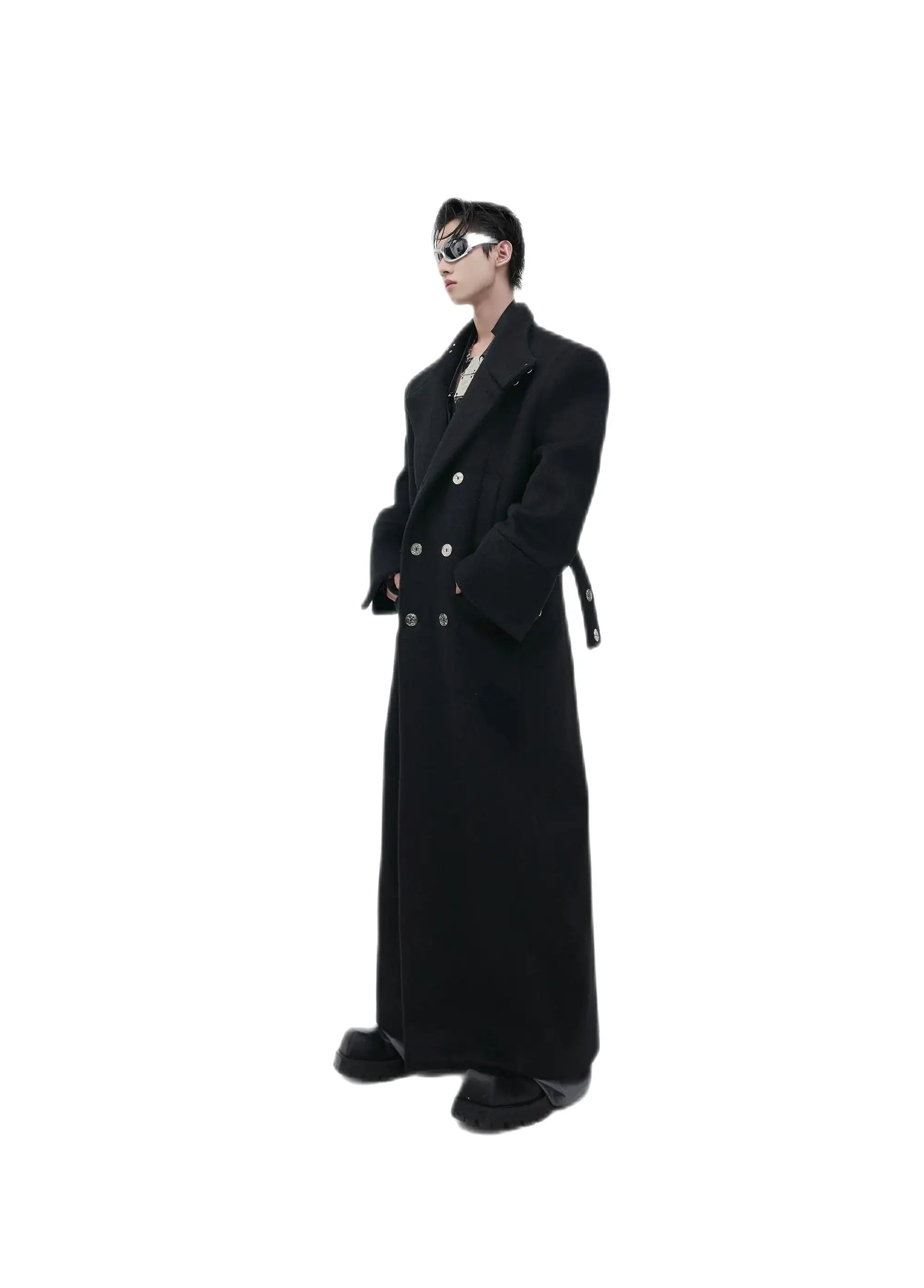 Opium Over Knee Coat - Fuga Studios