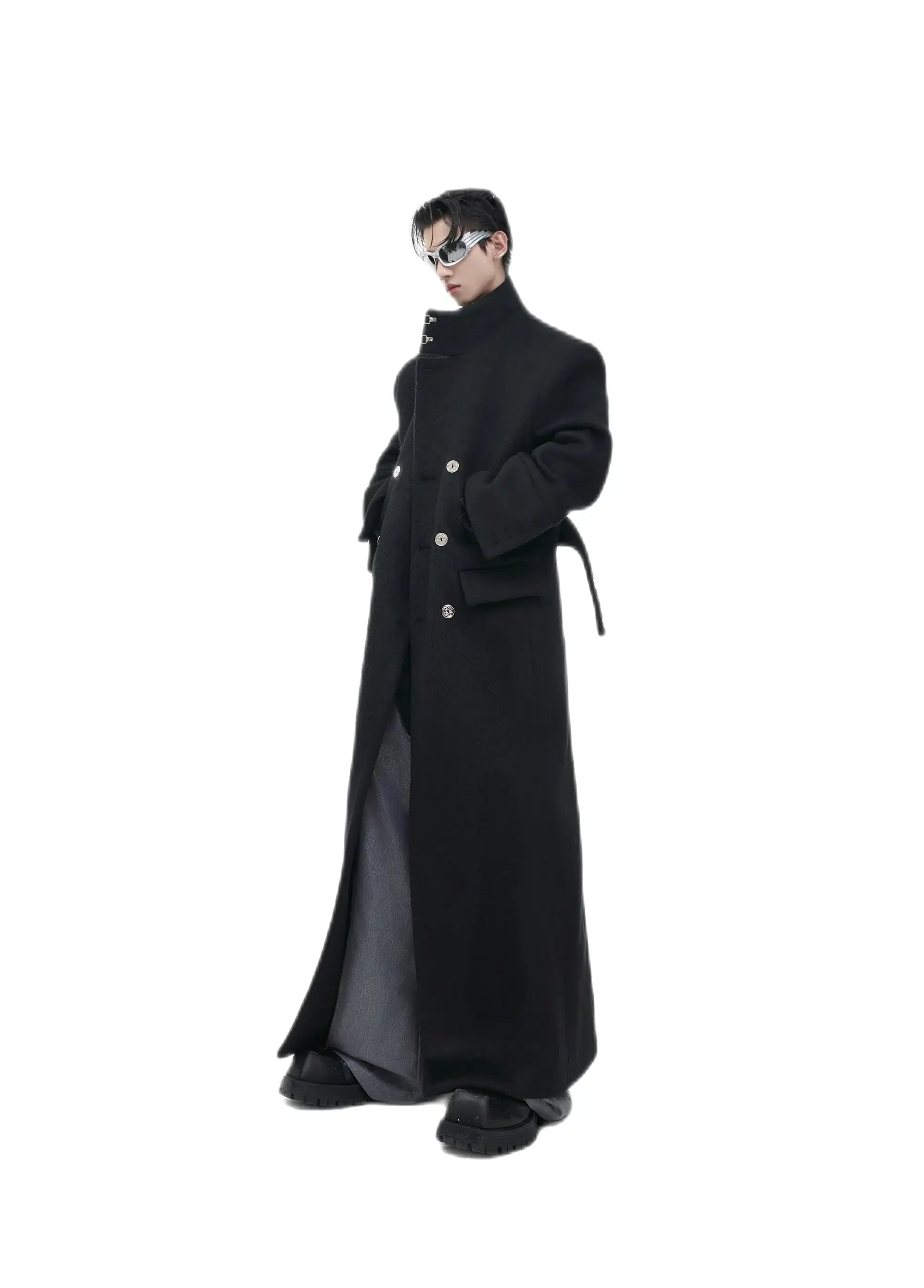 Opium Over Knee Coat - Fuga Studios