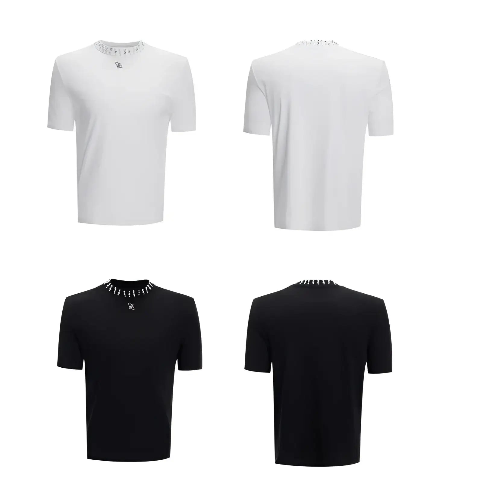 Opium Pearl Collar T-Shirt - Fuga Studios