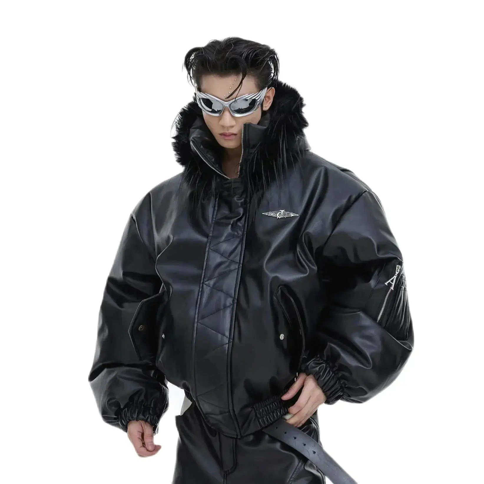 archive opium y2k 00s フーディー archive opium black fur jacket archive opium y2k 00s フーディー archive opium black fur jacket