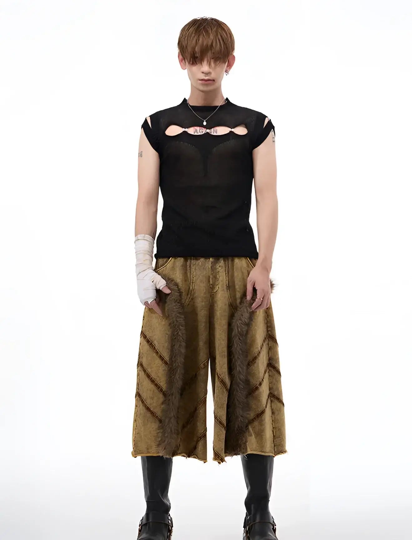 Opium Rave Mesh Top - Fuga Studios