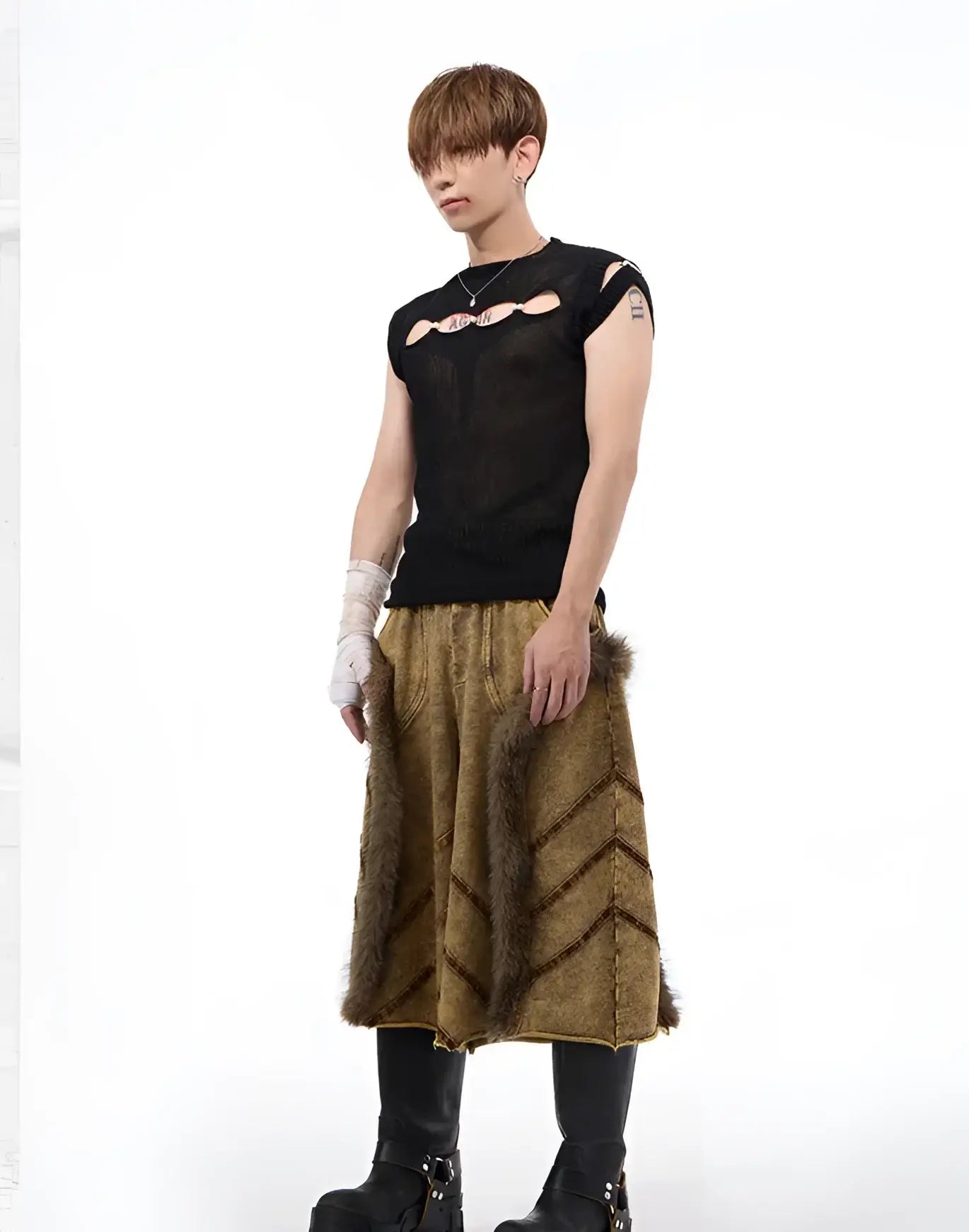 Opium Rave Mesh Top - Fuga Studios
