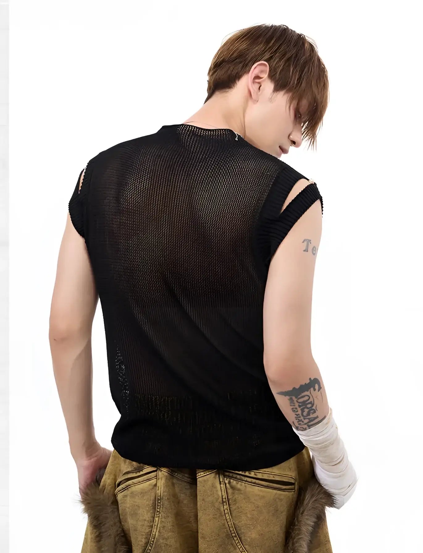 Opium Rave Mesh Top - Fuga Studios