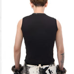 Opium Rave Mock-Neck Tank Top - Fuga Studios