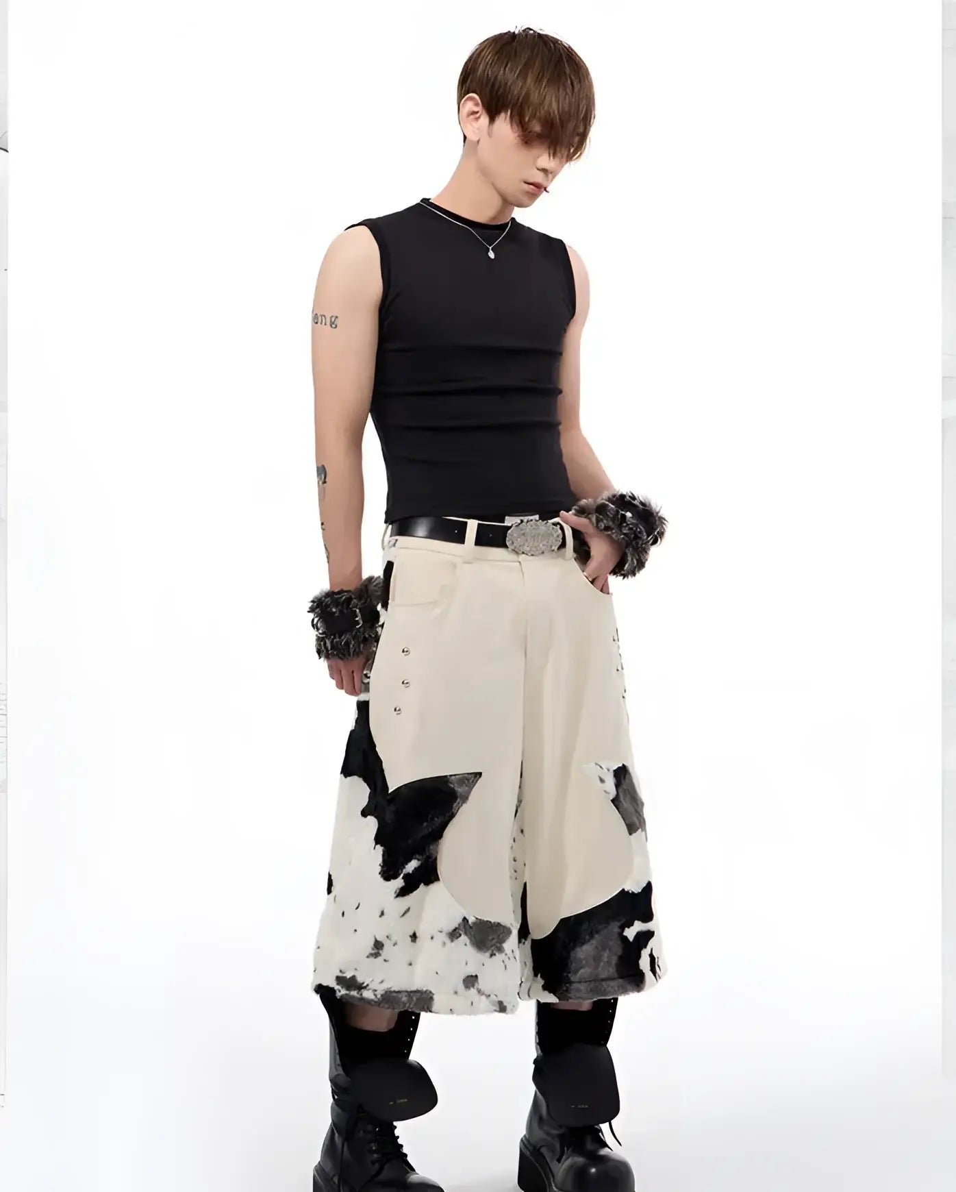 Opium Rave Mock-Neck Tank Top - Fuga Studios