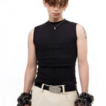 Opium Rave Mock-Neck Tank Top - Fuga Studios