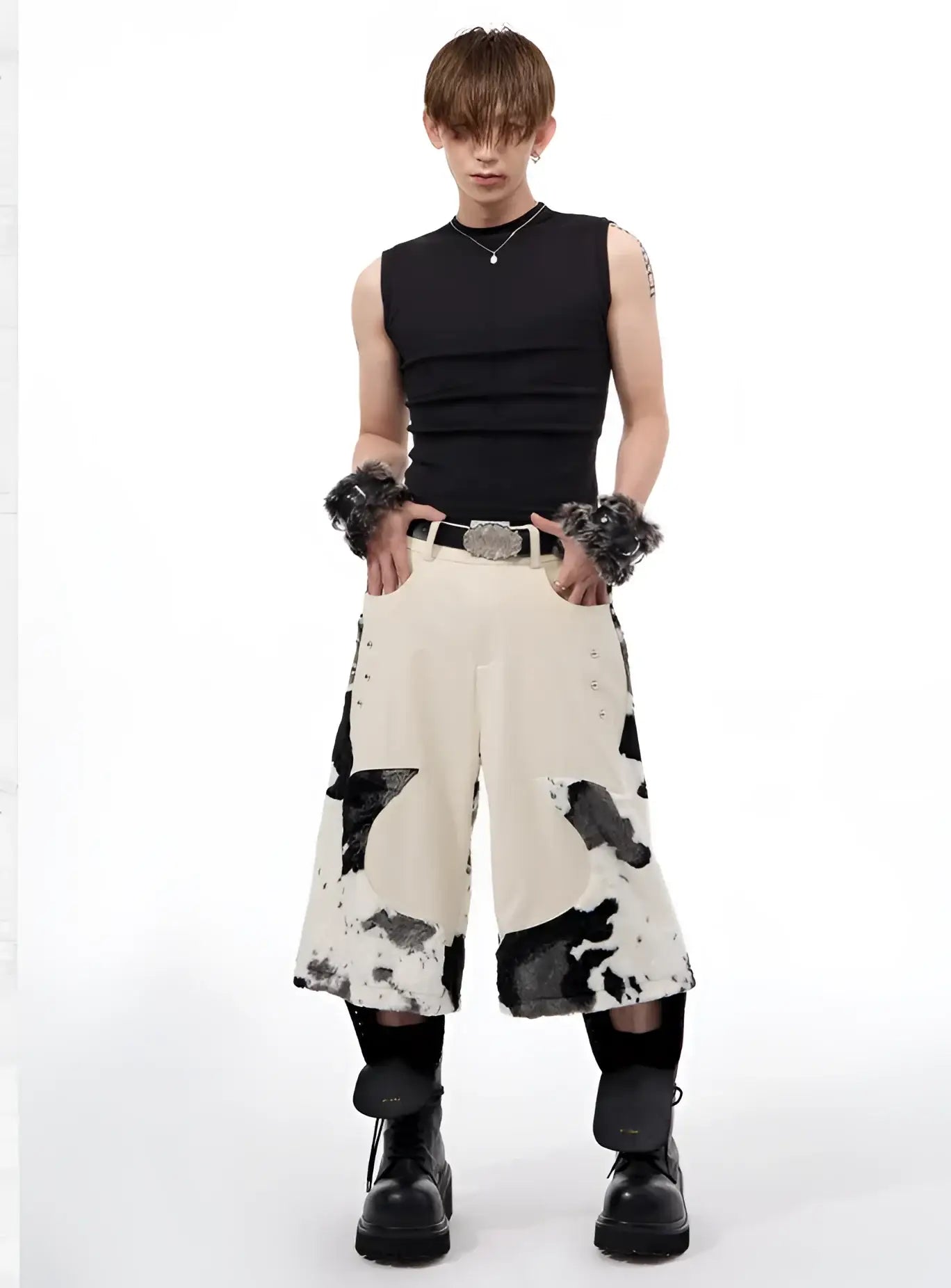 Opium Rave Mock-Neck Tank Top - Fuga Studios