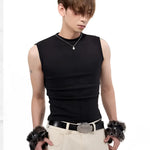 Opium Rave Mock-Neck Tank Top - Fuga Studios