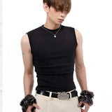 Opium Rave Mock-Neck Tank Top - Fuga Studios