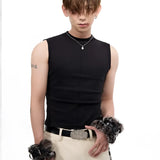 Opium Rave Mock-Neck Tank Top - Fuga Studios
