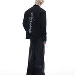 Opium Spine Embroidery Shirt - Fuga Studios