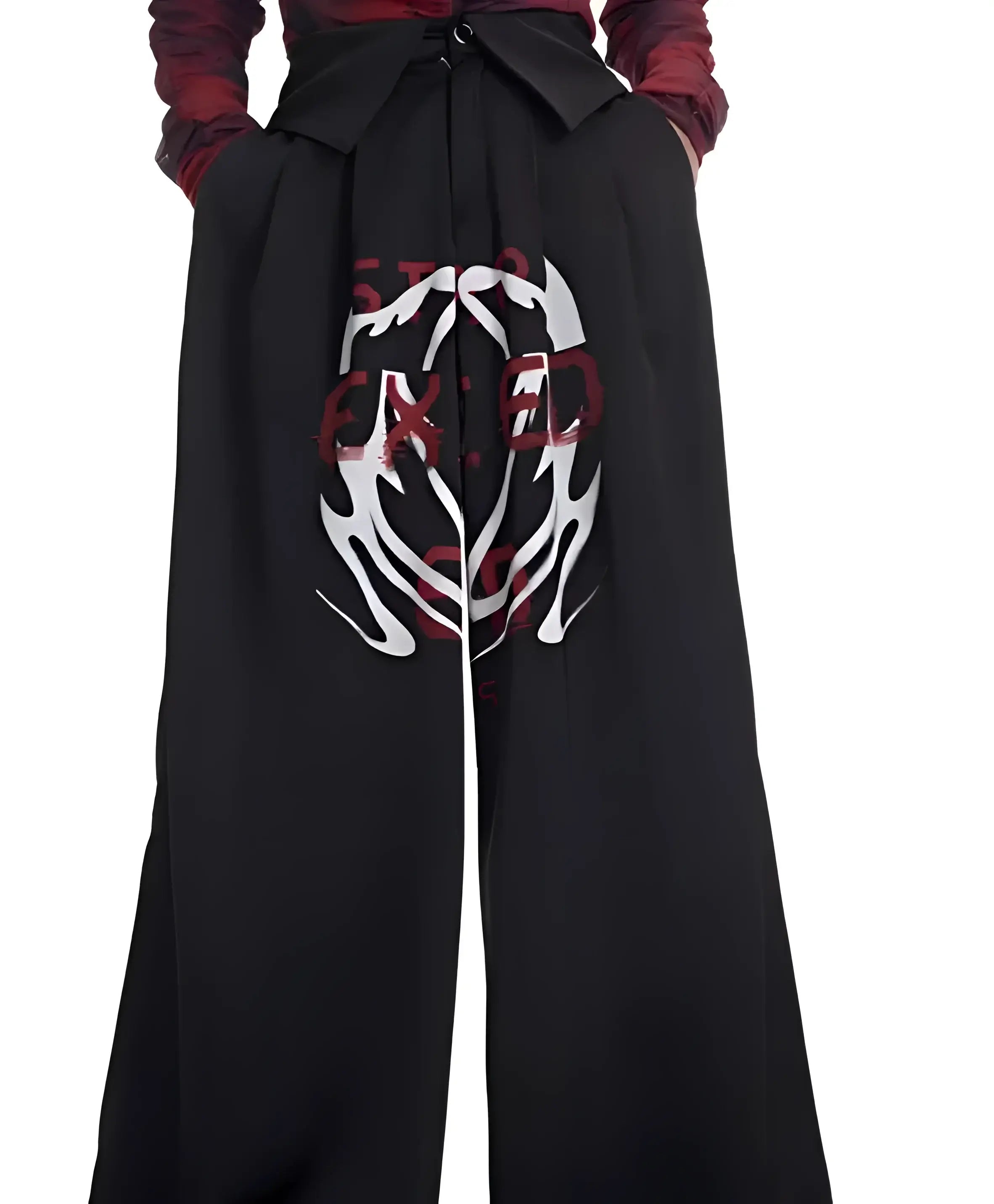 Opium START EXCEED Wide-Leg Pants - Fuga Studios