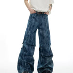 Opium Structured Denim Wide-Leg Pants - Fuga Studios