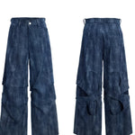 Opium Structured Denim Wide-Leg Pants - Fuga Studios