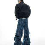 Opium Structured Denim Wide-Leg Pants - Fuga Studios