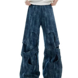 Opium Structured Denim Wide-Leg Pants - Fuga Studios