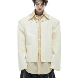 Opium Studded Collar Blazer - Fuga Studios