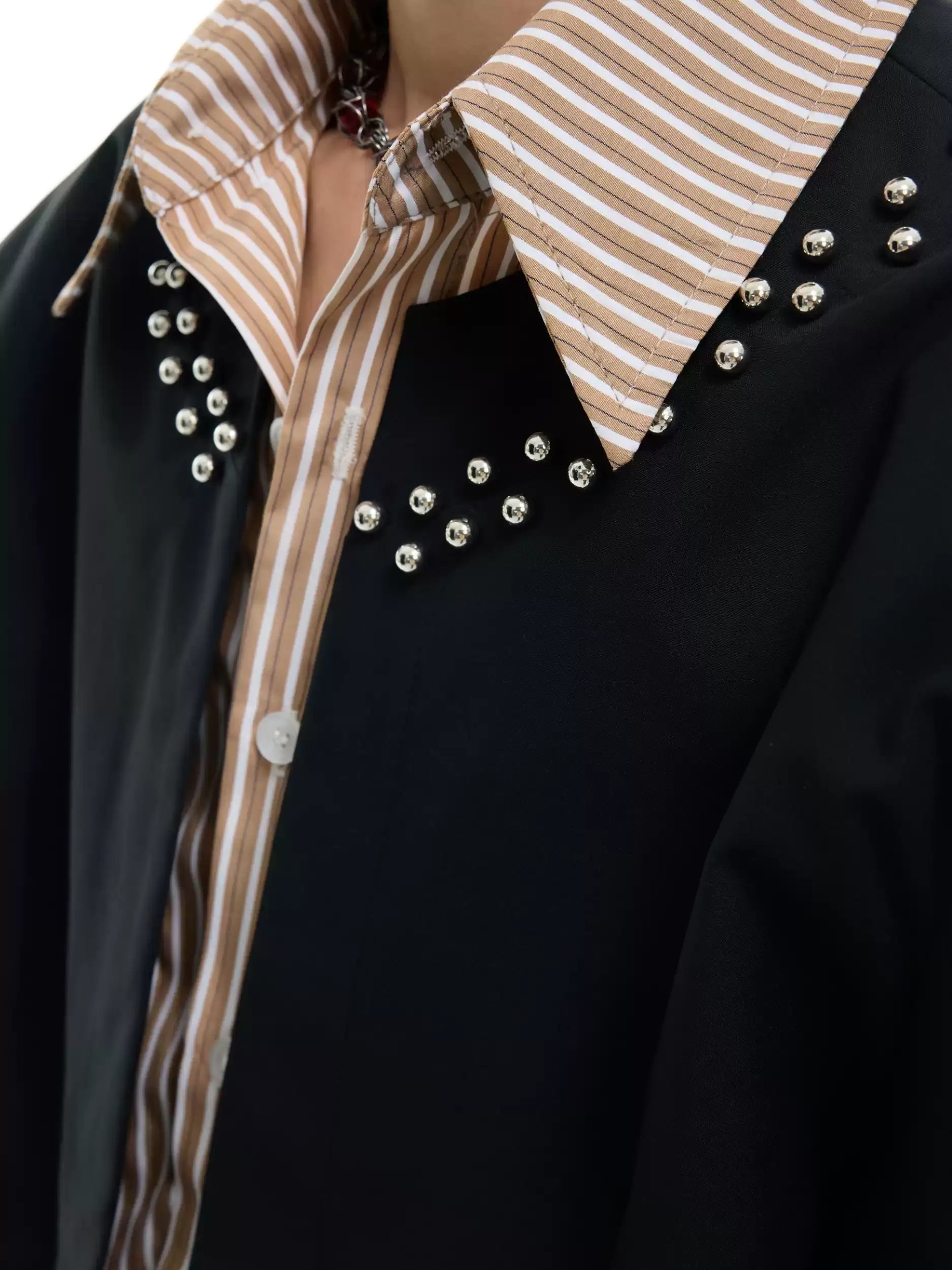 Opium Studded Collar Blazer - Fuga Studios