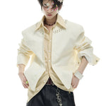Opium Studded Collar Blazer - Fuga Studios