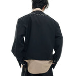 Opium Studded Collar Blazer - Fuga Studios