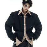 Opium Studded Collar Blazer - Fuga Studios